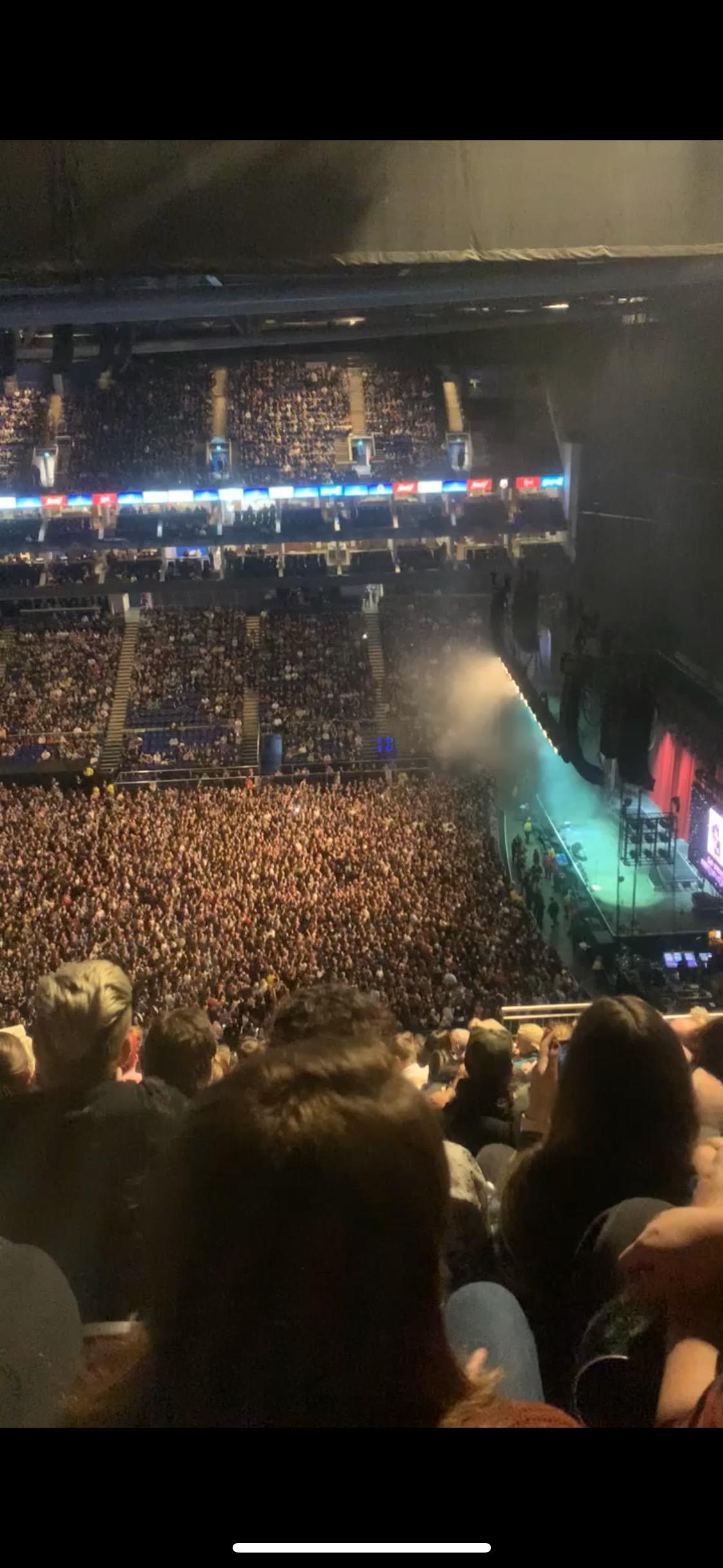 The O2, London Section 421 Row R Seat 947