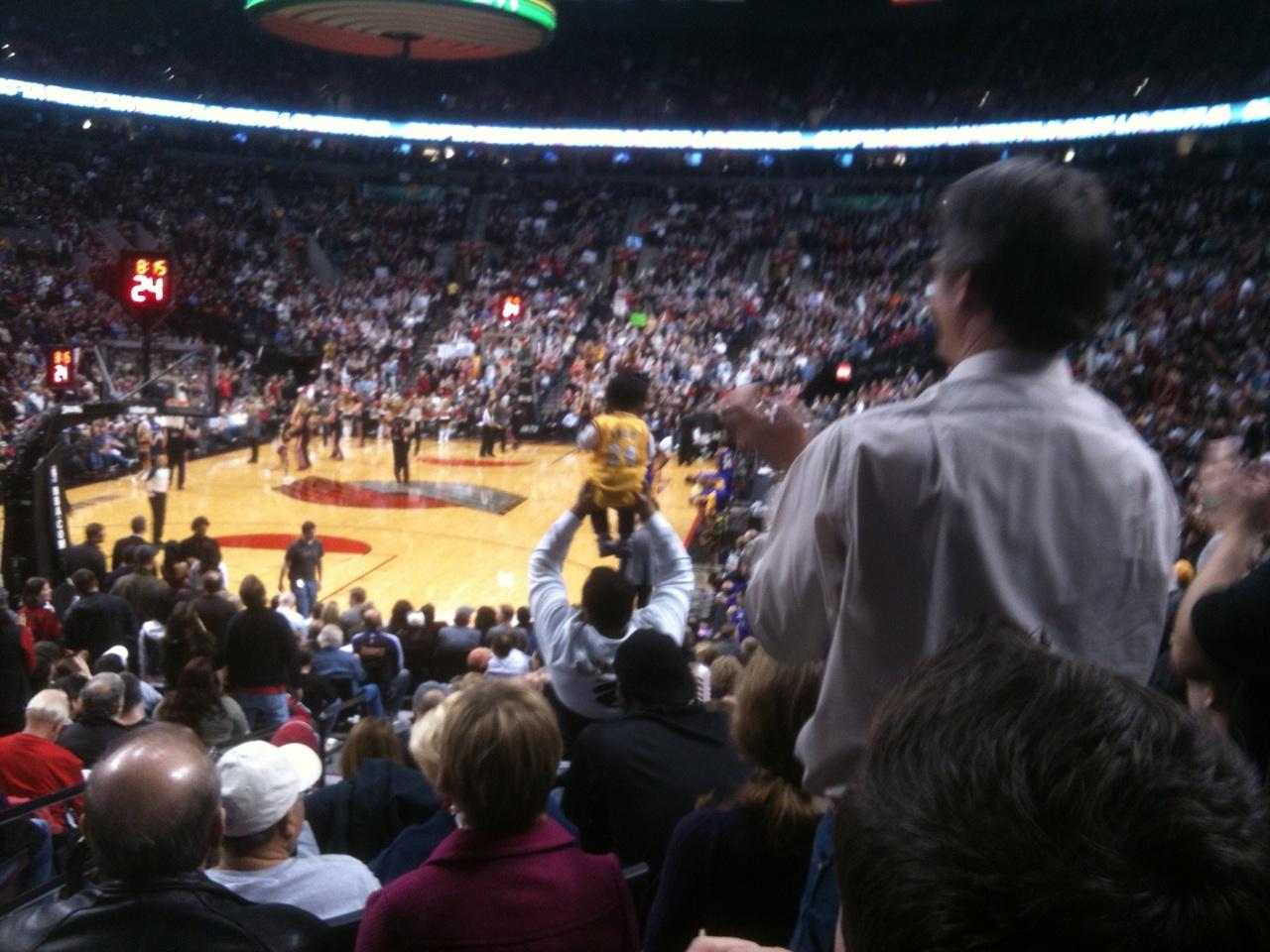 Moda Center Section 105 